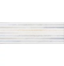 cersanit stone flowers multicolour inserto geo dekor 25x75 cm