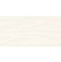 cersanit touch me ps800 white satin wave structure csempe 29,8x59,8 cm