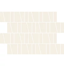 cersanit zambezi ivory trapeze mosaic matt 20x29,5 cm