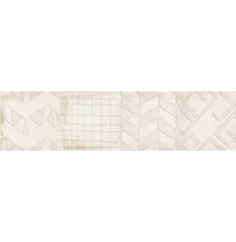 Cifre alchimia ivory brillo dekor csempe 7,5x30 cm