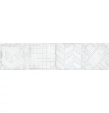 Cifre alchimia white brillo dekor csempe 7,5x30 cm