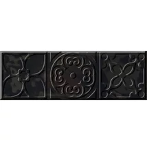 cifre bulevar decor altair black csempe 10x30 cm