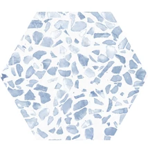 cifre riazza hex blue 23,2x26,7 cm