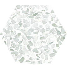 cifre riazza hex green 23,2x26,7 cm