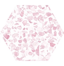cifre riazza hex pink 23,2x26,7 cm