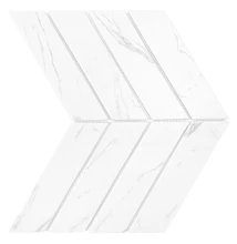 dunin royal chevron carrara mat 31,9x22,4 cm