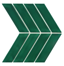 dunin royal chevron vert 31,9x22,4 cm