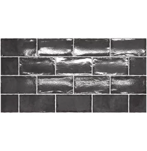 equipe altea black csempe 7,5x15 cm