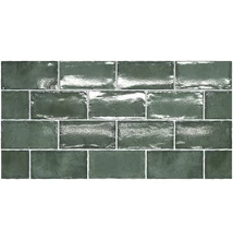equipe altea pine green csempe 7,5x15 cm