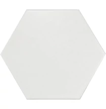equipe hexatile blanco mate 20x17,5 cm