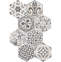 equipe hexatile harmony b&w 20x17,5 cm