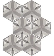 equipe hexatile nature b&w 20x17,5 cm