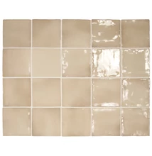 equipe manacor beige argile csempe 10x10 cm