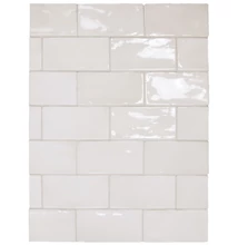 eqiupe manacor white csempe 7,5x15 cm