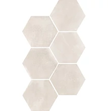 EQUIPE URBAN HEXAGON MELANGE NATURAL 29,2X25,4