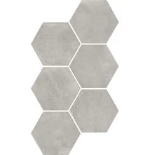EQUIPE URBAN HEXAGON MELANGE SILVER 29,2X25,4