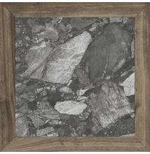 fanal heritage losanga stone black brillo padlólap 90x90 cm