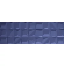 love genesis rise deep blue matt ret csempe 35x100 cm