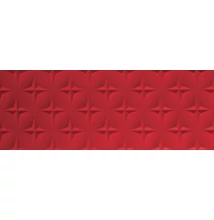 love genesis stellar red matt ret csempe 45x120 cm