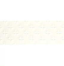 love genesis stellar white matt ret csempe 45x120 cm