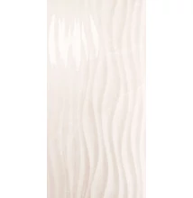 love marble curl cream shine ret csempe 35x70 cm