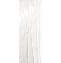 love marble shape white shine ret csempe 35x100 cm