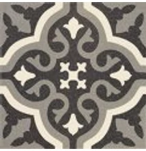 mainzu florentine black centro 20x20cm