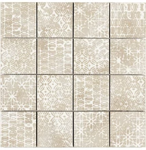marazzi chalk mosaic texture sand M0CY 30x30 cm