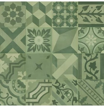 marazzi d_segni blend decoro mix verde M608 20x20 cm