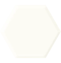paradyz ideal heksagon white struktura csempe 19,8x17,1 cm