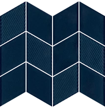 paradyz nightwish universal glass mozaik sky romb navy 20,5x23,8 cm