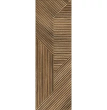 paradyz woodskin brown structure B csempe 29,8x89,8 cm