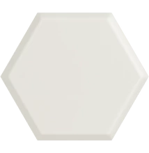 paradyz woodskin bianco hexagon structure A 19,8x17,1 cm