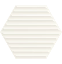 paradyz woodskin bianco hexagon structure B 19,8x17,1 cm