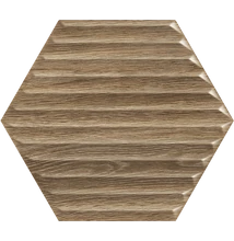paradyz woodskin wood hexagon structure B 19,8x17,1 cm