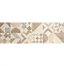 ragno cocciopesto decoro caleido avorio R5UY 40x120 cm