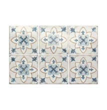 ragno energy faience bianco dekor R01J 25x38 cm