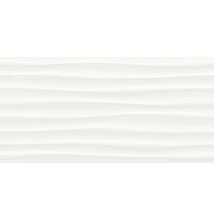 ragno fantasy bianco struttura onda 3D csempe R57E 30x60 cm