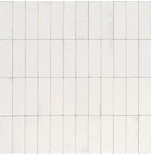 ragno gleeze bianco csempe R8HM 5x15 cm