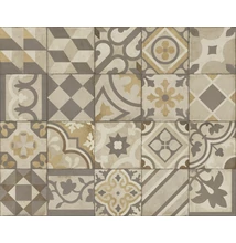 ragno ottocento decoro mix ambra RFFW 20x20 cm