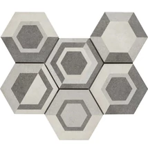 ragno rewind decoro geometrico vanilla R4DT 18,2x21 cm