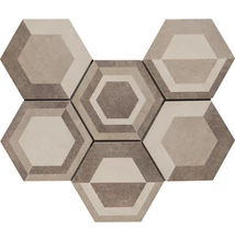 ragno rewind decoro geometrico corda R4DU 18,2x21 cm