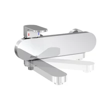 ravak chrome fali álló kádcsaptelep, kihajtható karral,szett nélkül 150 mm, cr 022.00/150