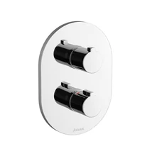 ravak chrome termosztátos falba süllyesztett csaptelep váltóval belső egységgel, cr 063.00