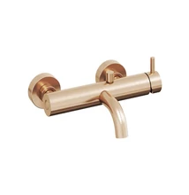 ravak espirit fali kádcsaptelep zuhanyszett nélkül, rose gold brushed