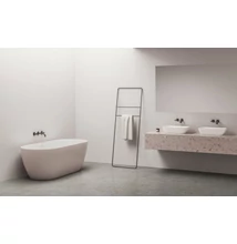 ravak freedom o tec térbenálló akrilkád 170x77 alabaster pink, fehér lefolyóval