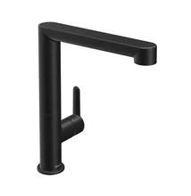 ravak puri black fekete álló mosogatócsaptelep leeresztő nélkül 269 mm, pu 016.20