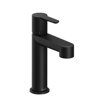 ravak puri black fekete álló mosdócsaptelep leeresztő nélkül 190 mm, pu 014.20