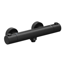 ravak puri black fekete fali termosztátos zuhanycsaptelep, pu 033.20/150