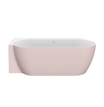 ravak freedom corner II tec l térbenálló akrilkád 175x86 fehér/ alabaster pink